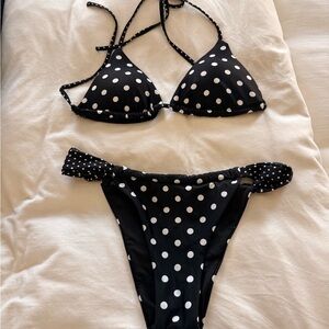 Princess Polly Polka Dot Bikini Set - S